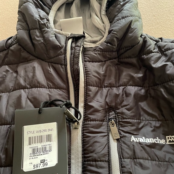 Avalanche, quilted hoody, girl xl - Picture 7 of 9